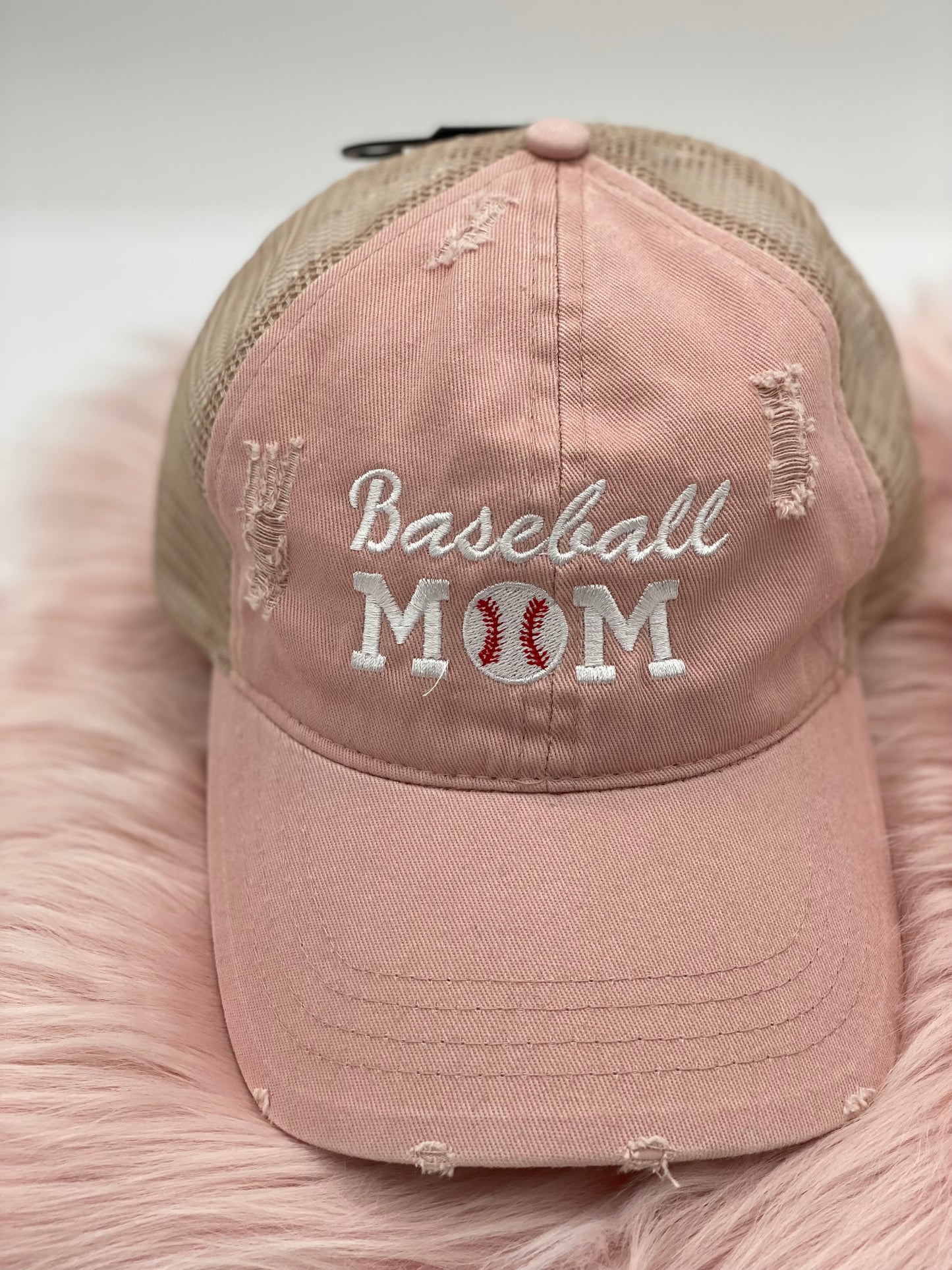 Baseball Mom Cap