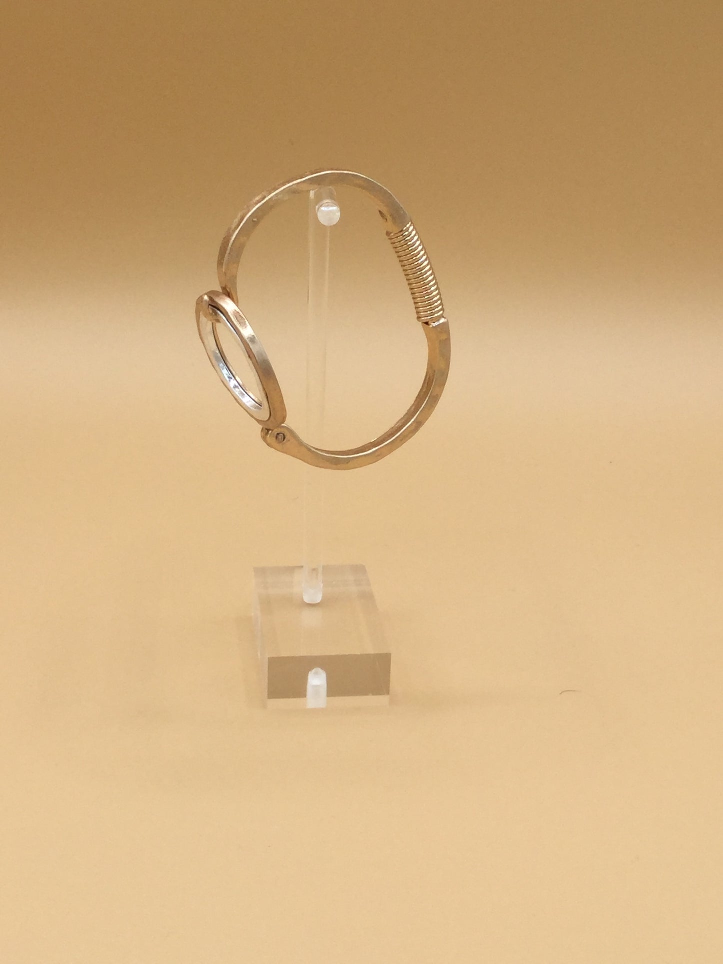 Two Tone Circle Bracelet