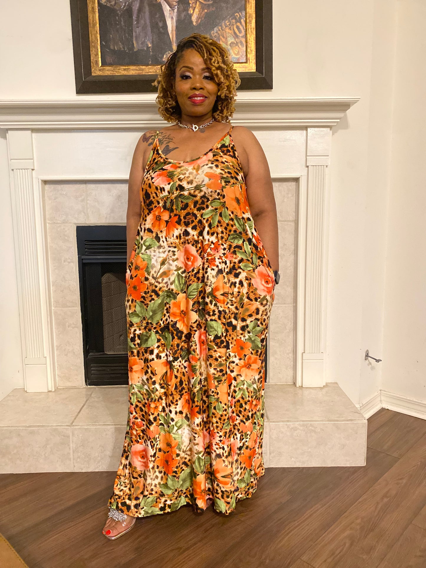 The Rose Blossom Maxi Dress