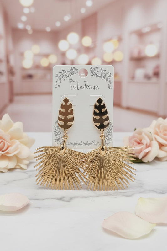 Tropicana Flare Drop Earrings