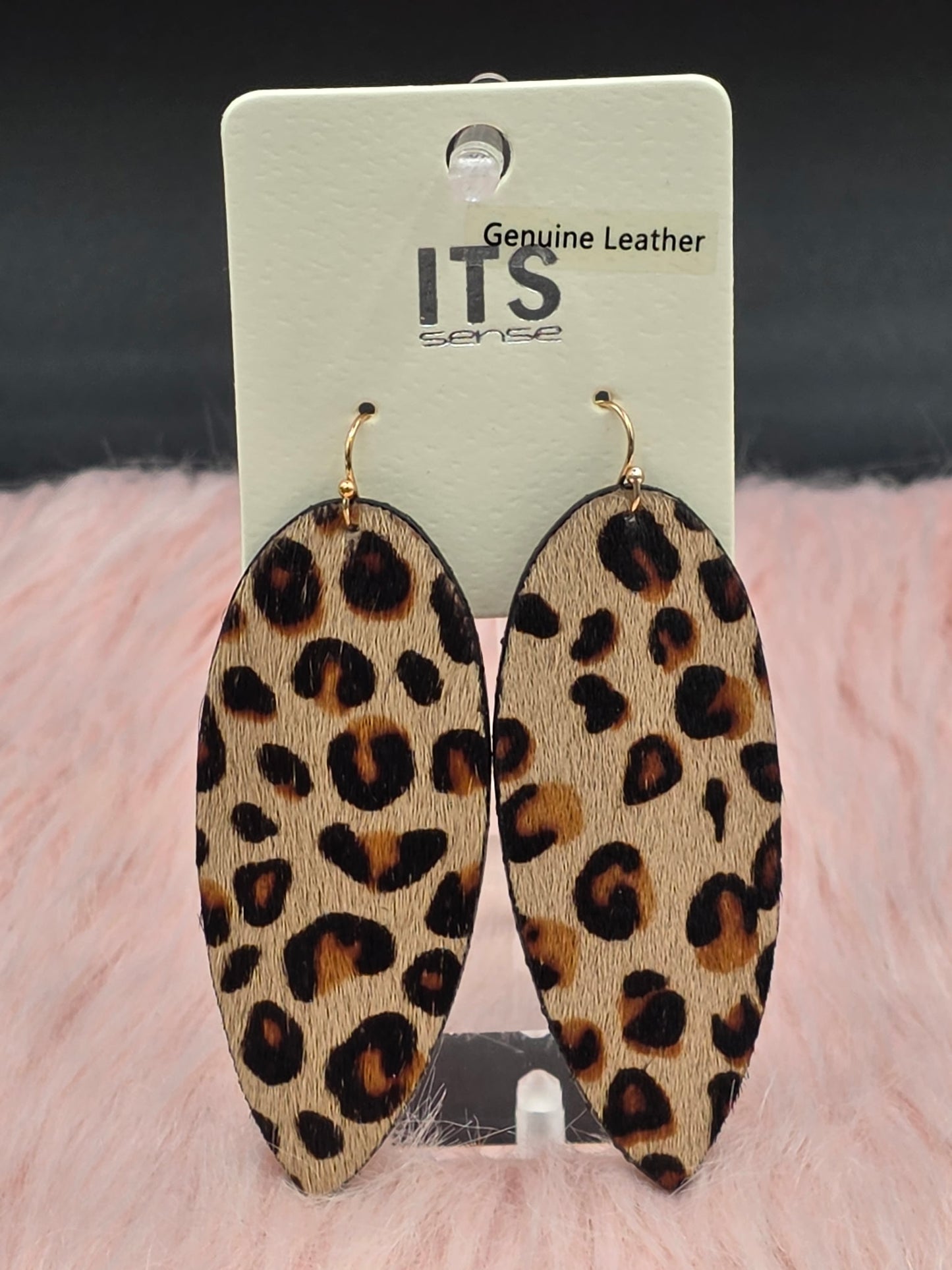 Leopard Print Earrings