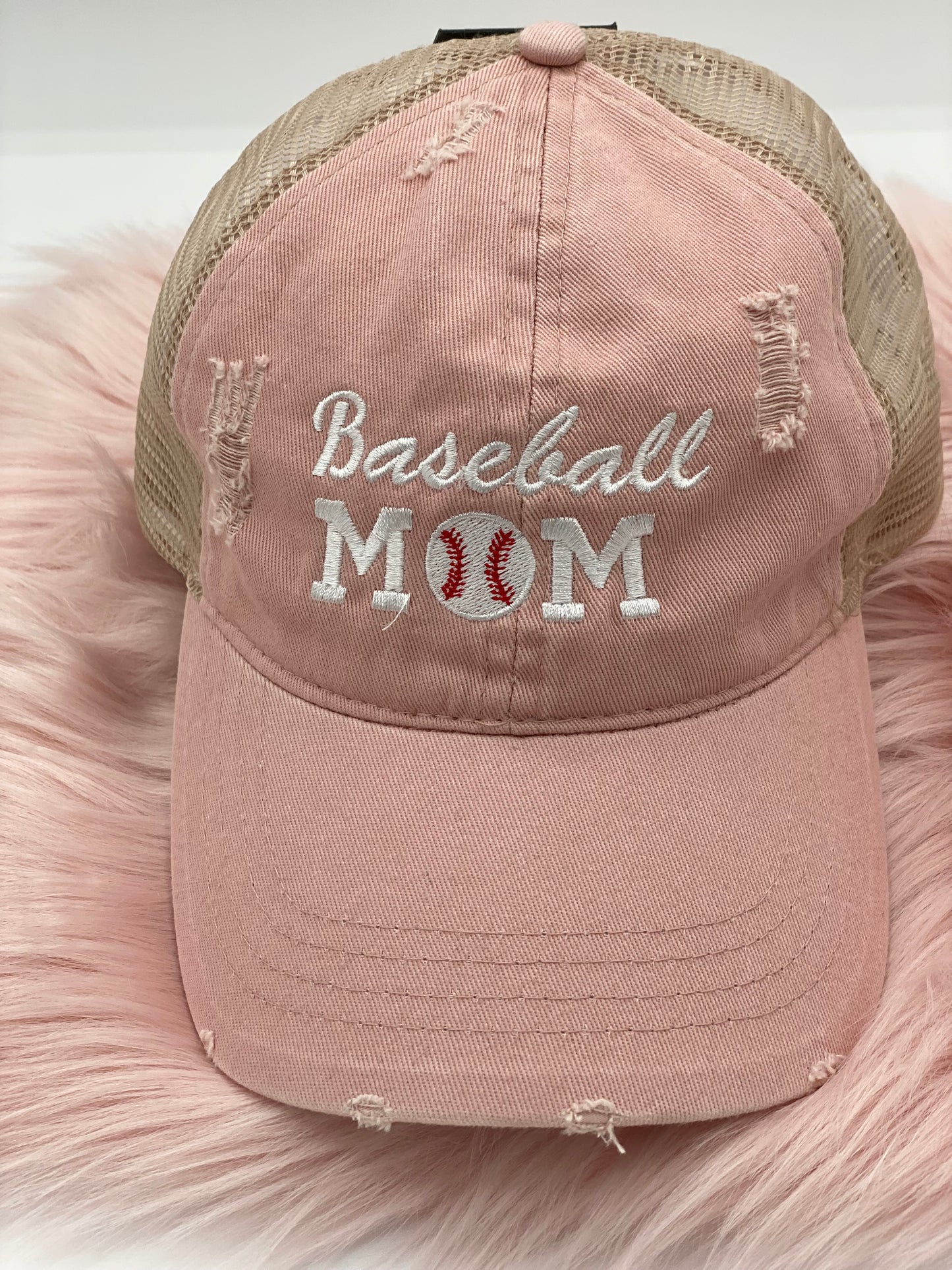 Baseball Mom Cap