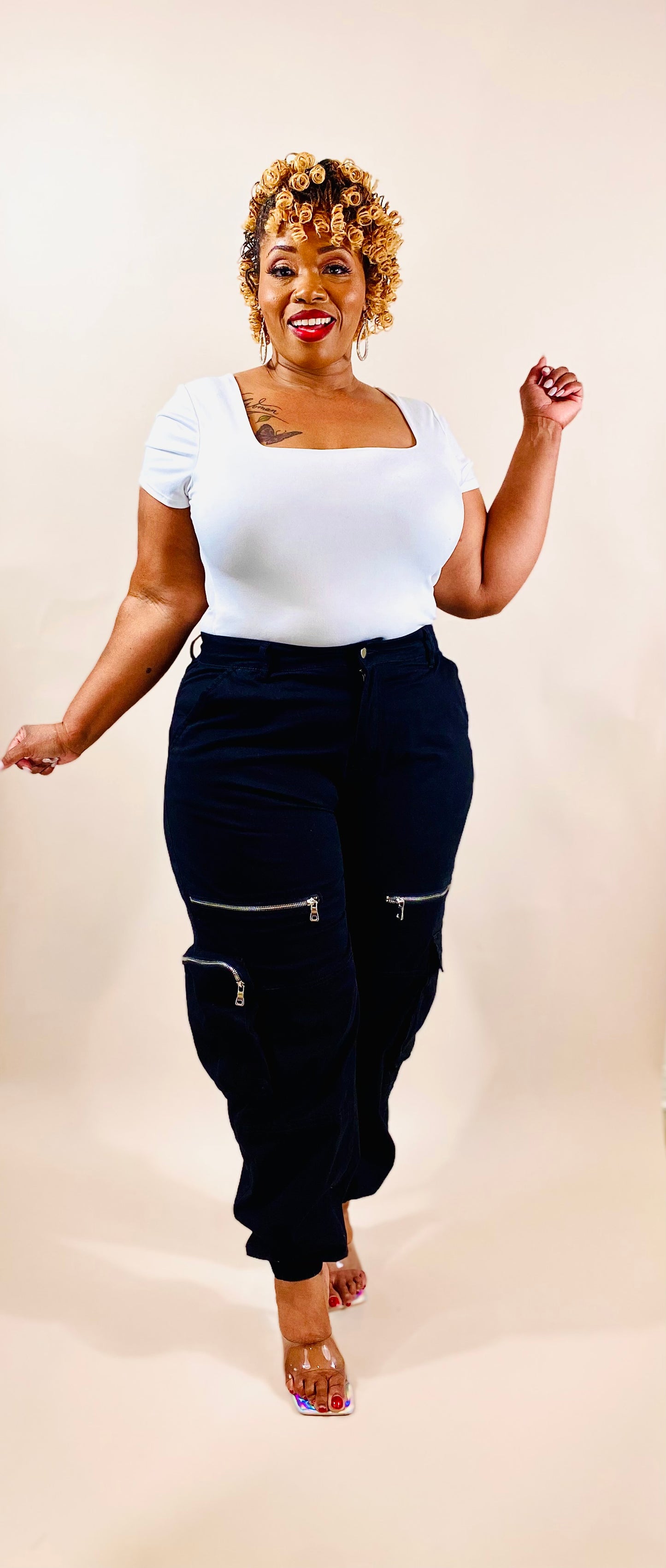 Sassy Chick Cargo Joggers