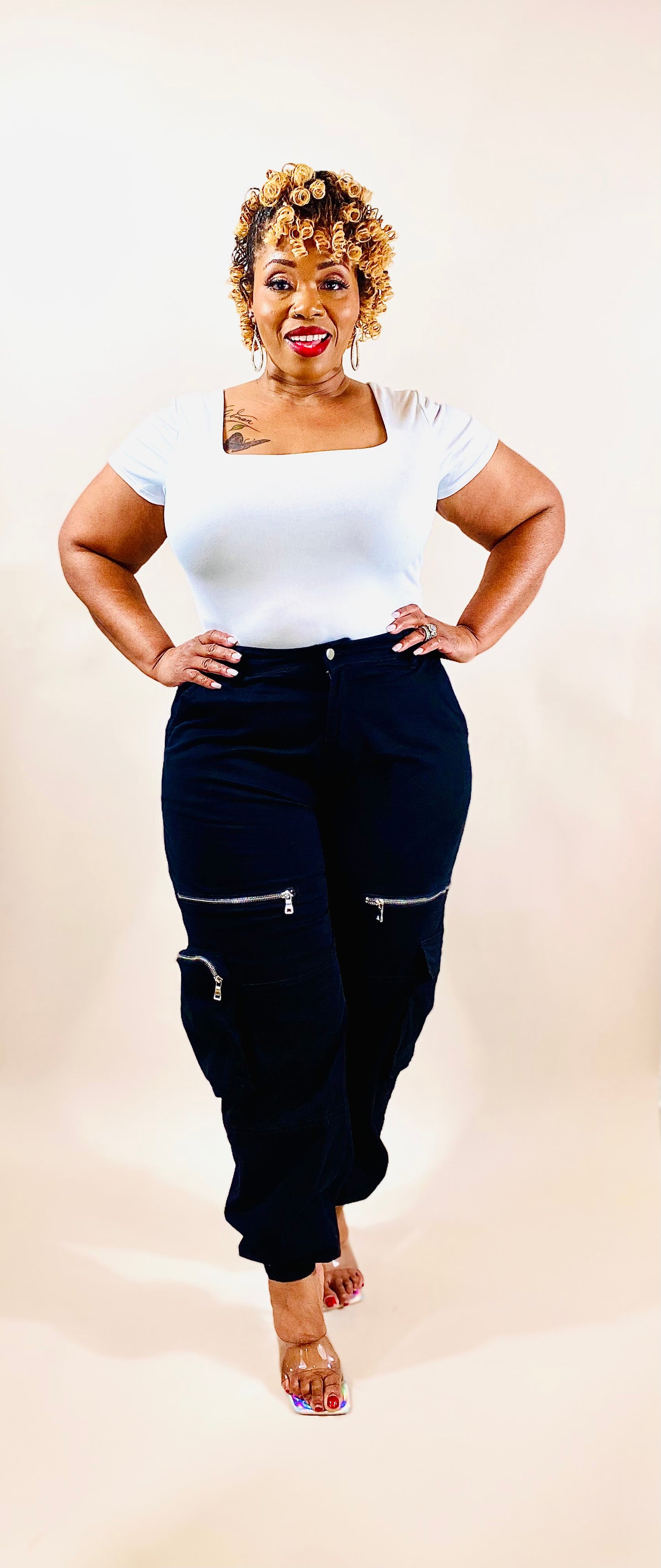 Sassy Chick Cargo Joggers