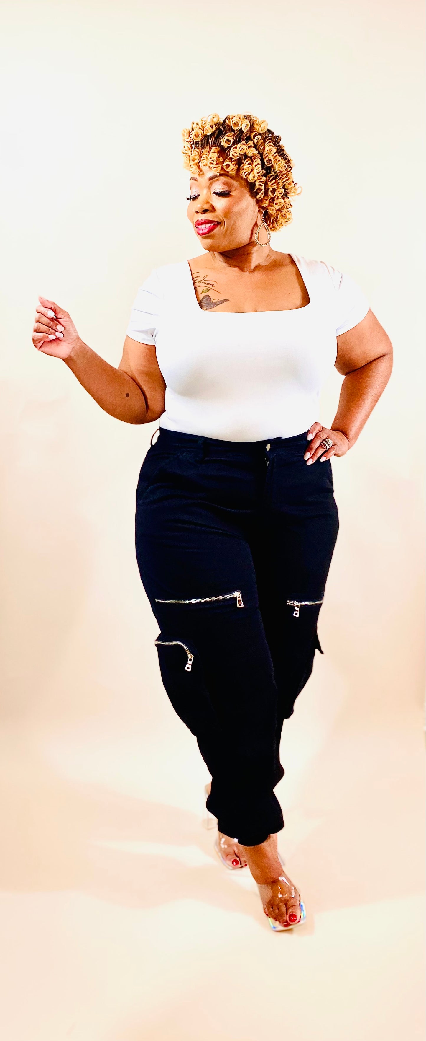 Sassy Chick Cargo Joggers