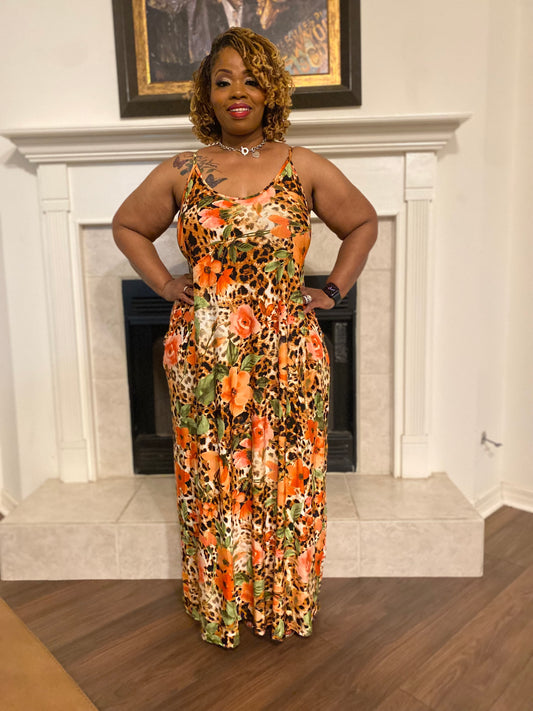The Rose Blossom Maxi Dress
